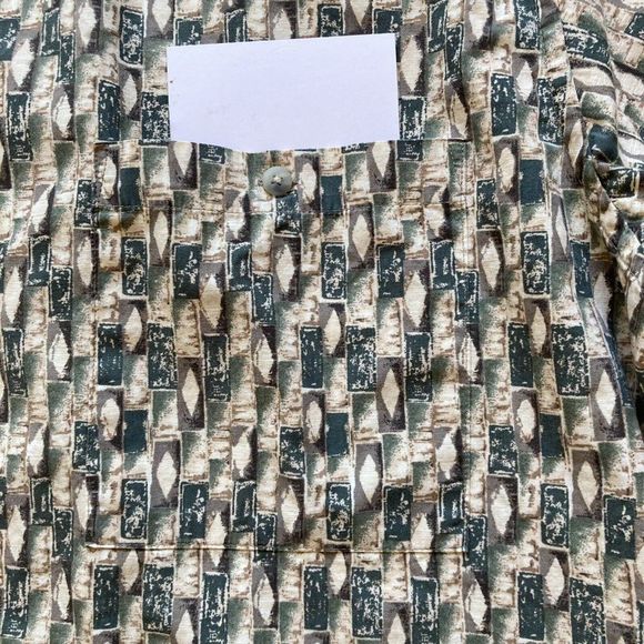 Mario Ferrari Mens Casual Short Sleeve Shirt Large Hawaiian Button-Up Adult - Picture 9 of 12